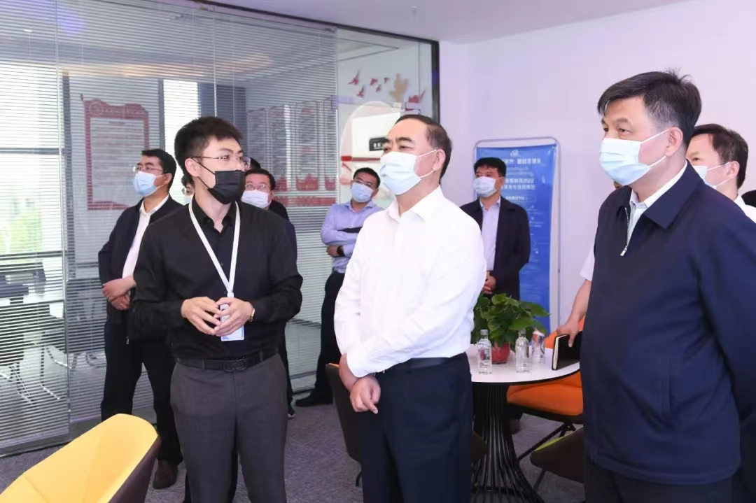 阜阳市市委书记孙正东一行莅临我司视察指导工作